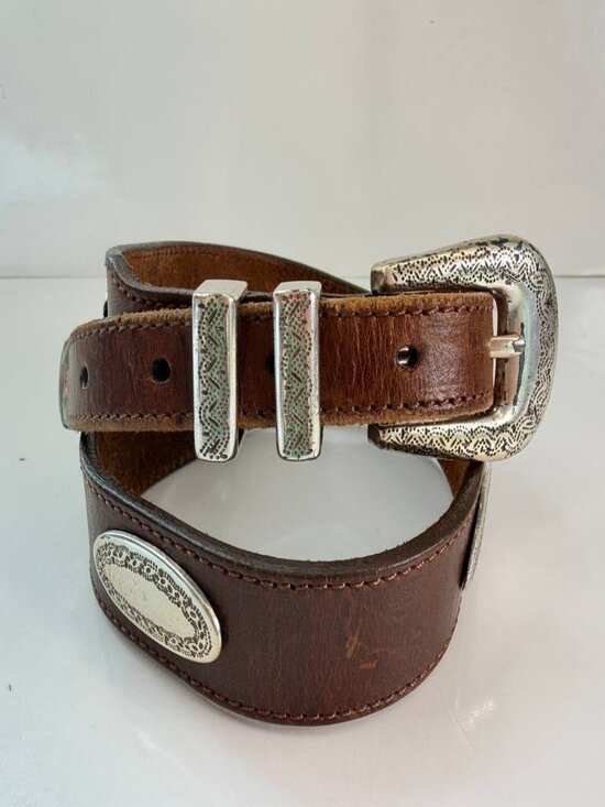 Lady Canterbury Accessories - Lady Canterbury Latigo Leather Belt – Western Style – Size S